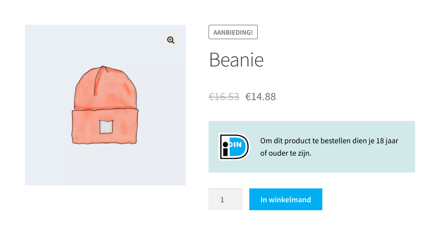 WooCommerce product