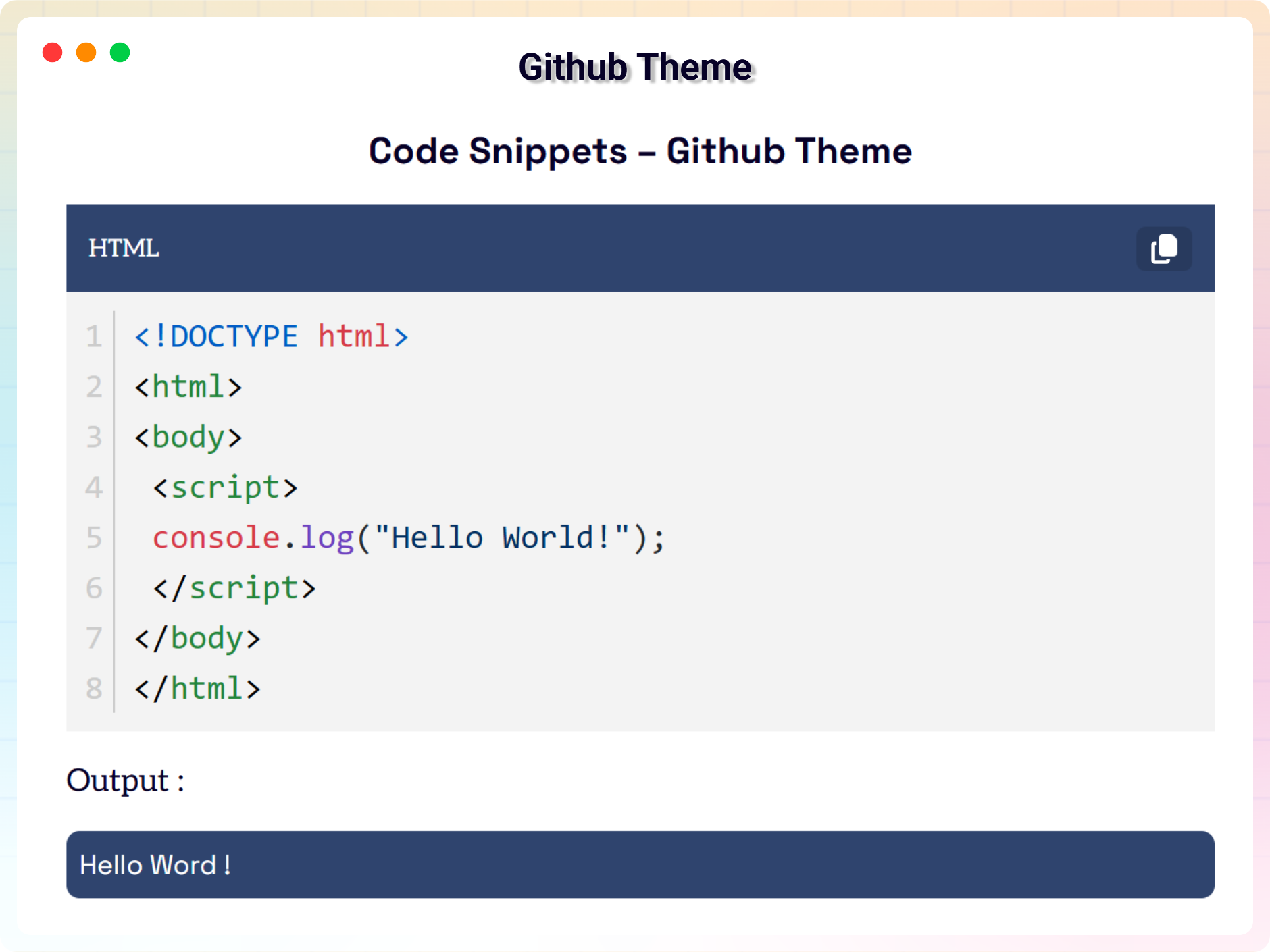 Add New FAQ (ShortCode)