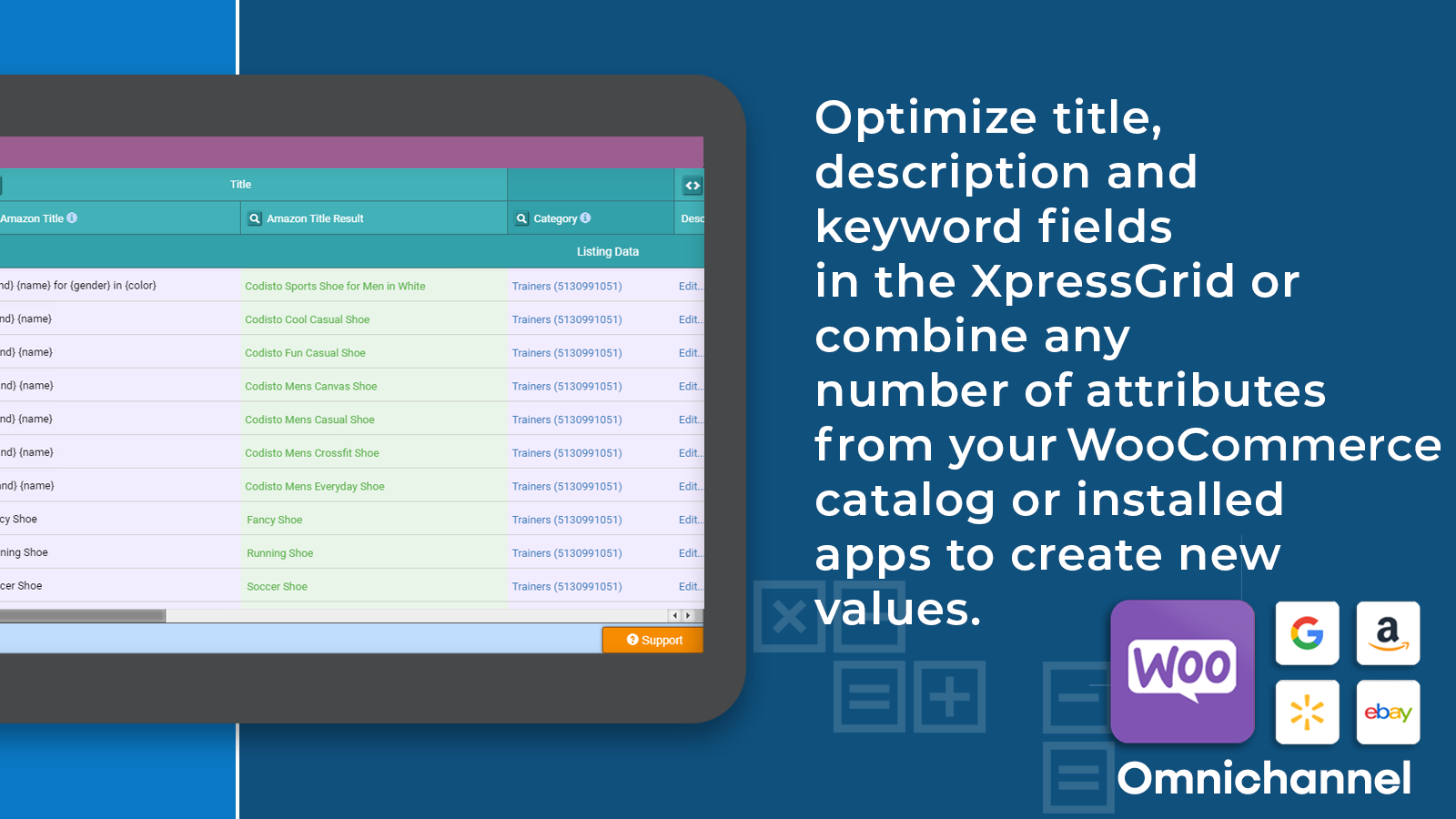 Optimize title, description and keyword fields in the XpressGrid