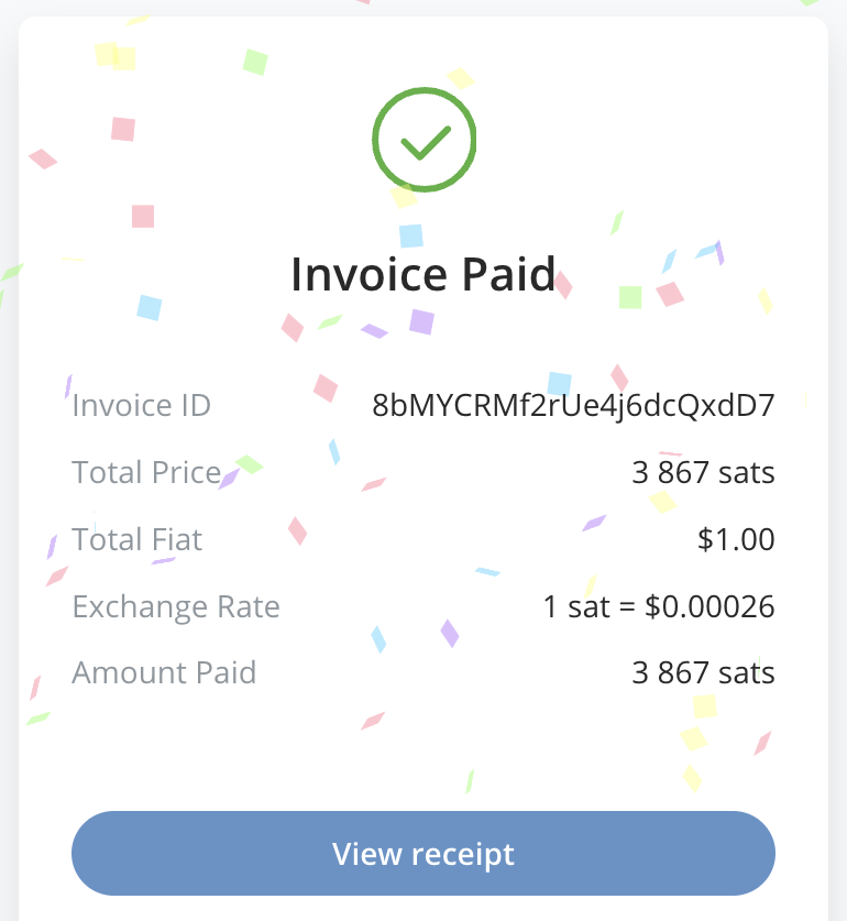 If you have chosen BTCPay server, you can get API Key and Store ID using Setup Wizard: choose your store
