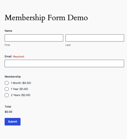 Gravity Forms Plugin for Wordpress