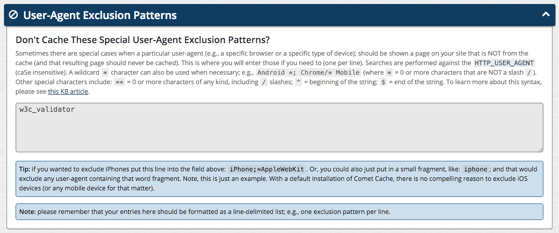 Cache Directory