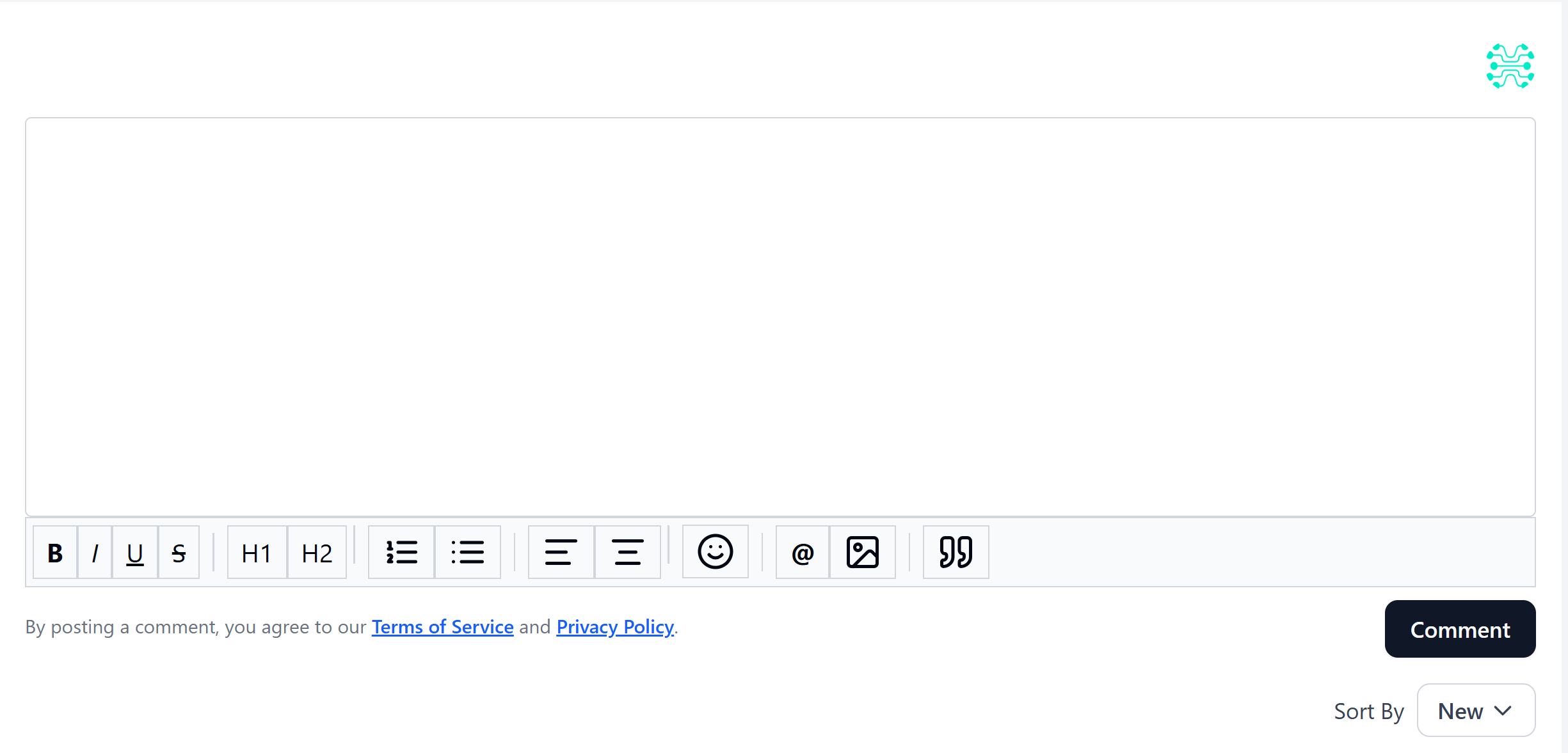 Closer look to Comment widget without widgets