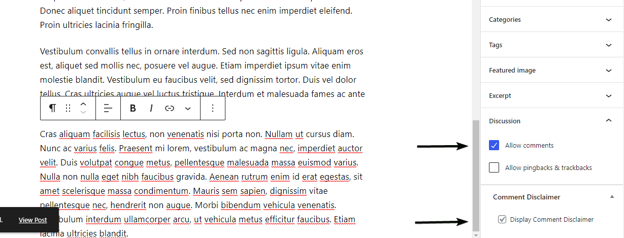 Gutenberg Editor