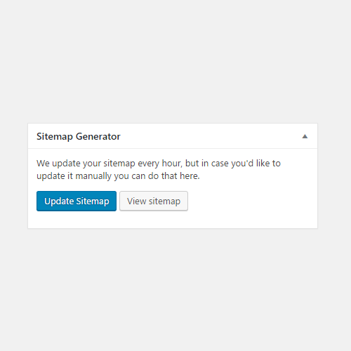 Quickly update via dashboard