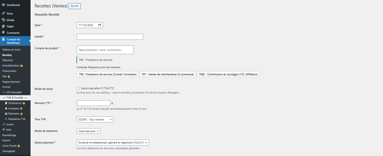 Expenses list - Track your purchases