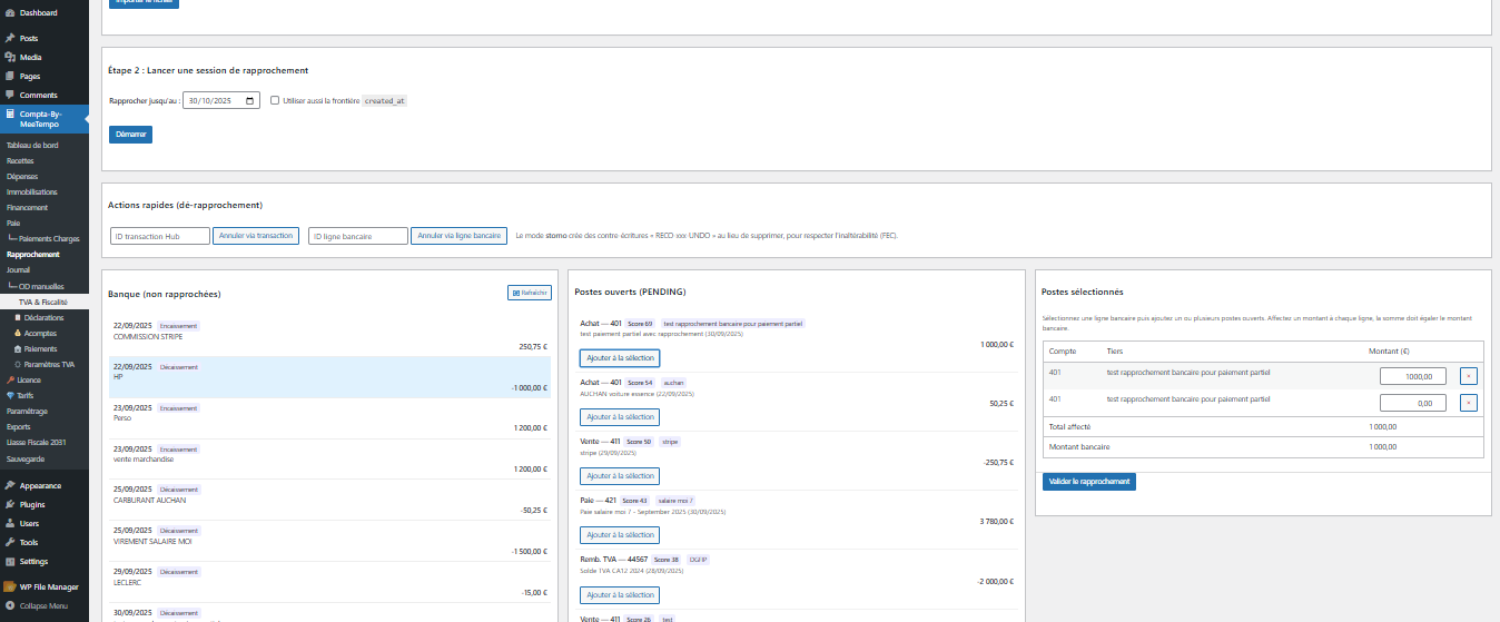 Tax Return 2031 (Pro) - Liasse fiscale generation