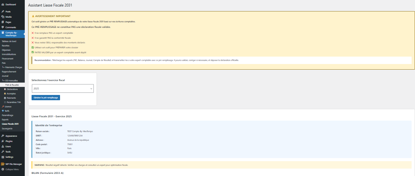 Tax Return Detail (Pro) - Complete tax forms