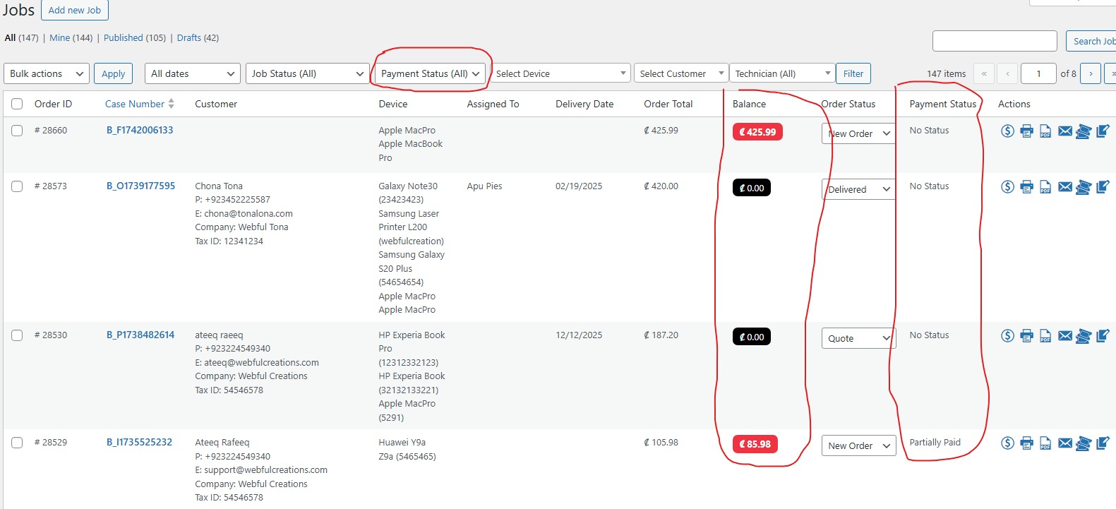 Automated maintenance reminders