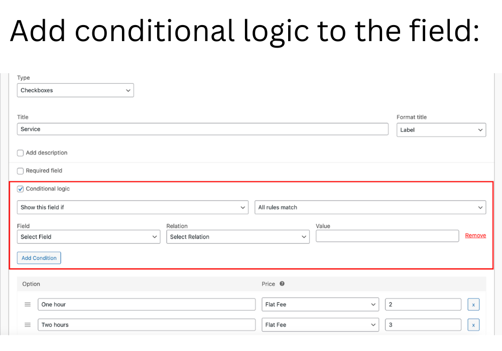Premium feature: show Product Add-ons fields only when specific variation selected
