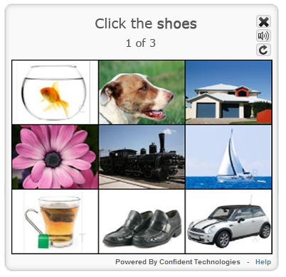 Confident CAPTCHA