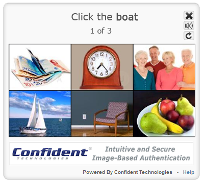 Confident CAPTCHA - Branded