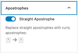 Apostrophes