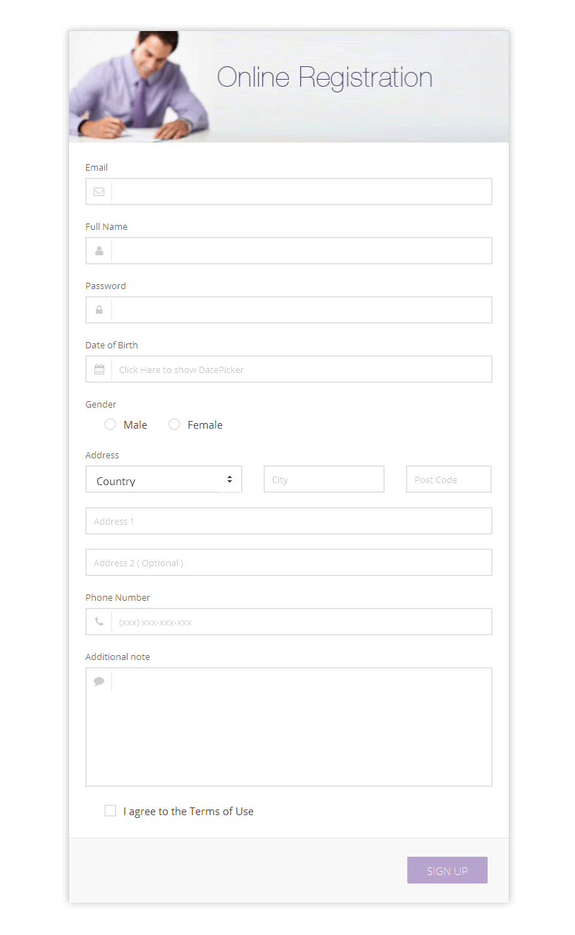 Form Options ( Layout & Styles )