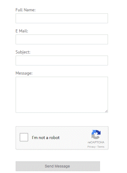Contact Form With Captcha one