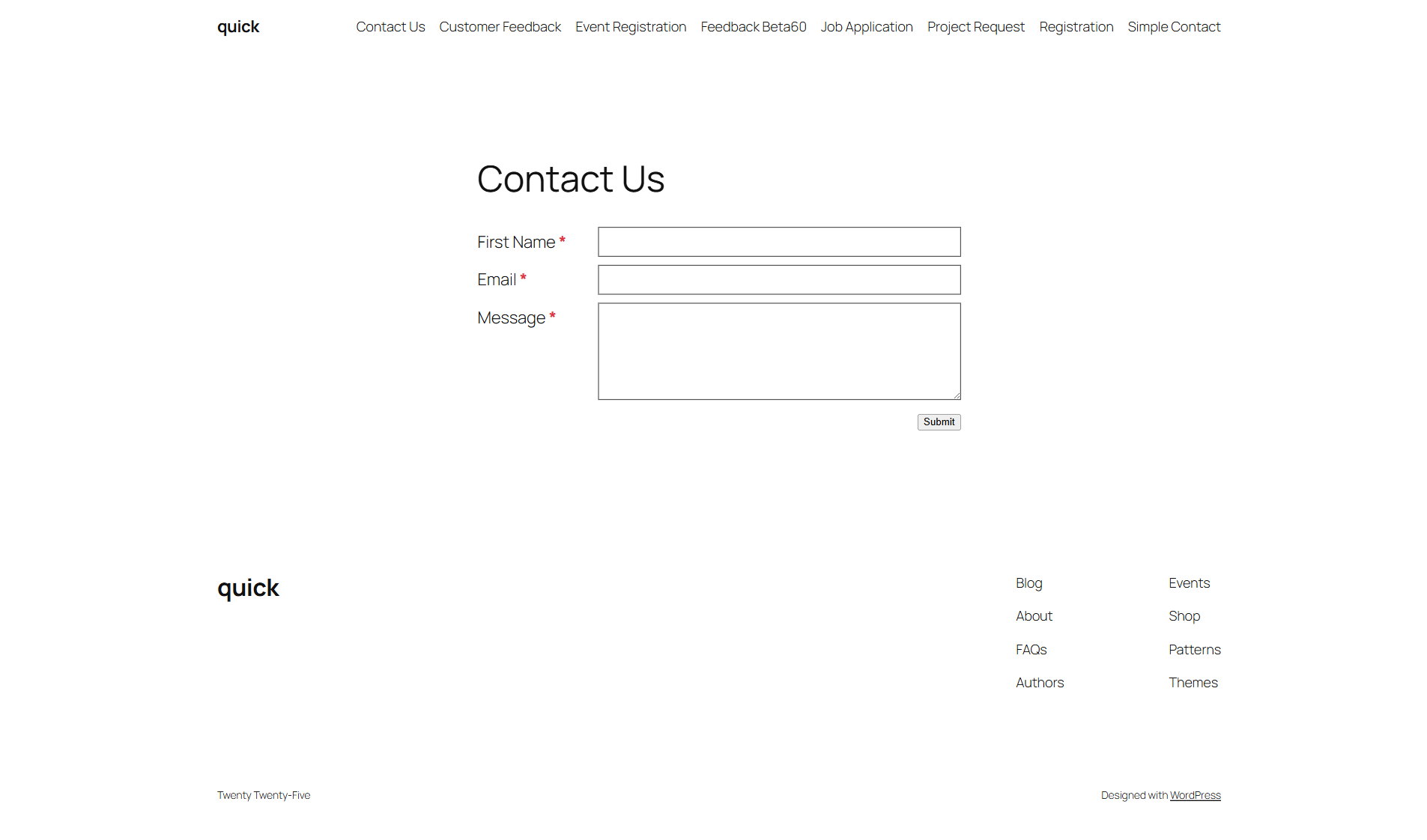 Choose styling options in Settings Page or in Preview tab.
