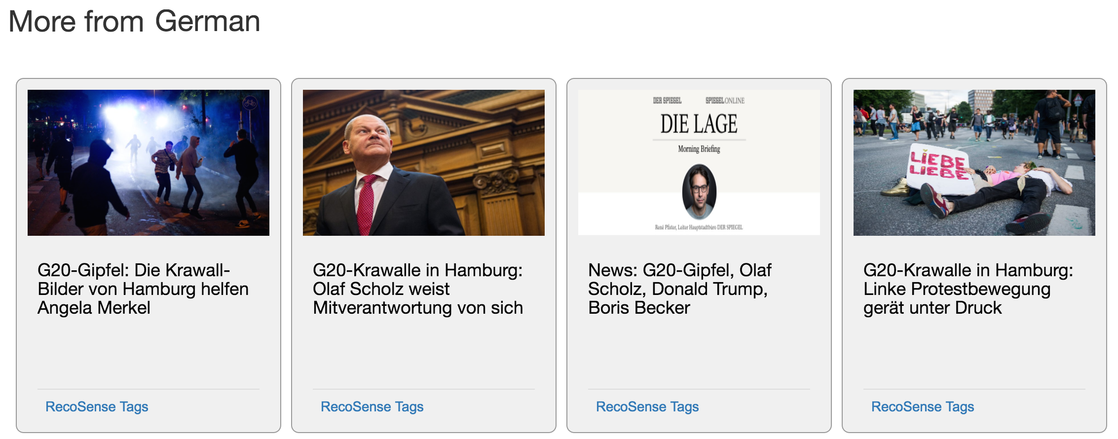 We can also personalise content based on every user