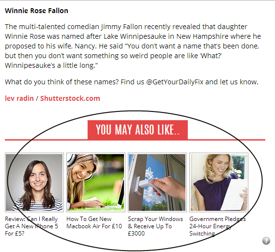 **Bottom of post example two**