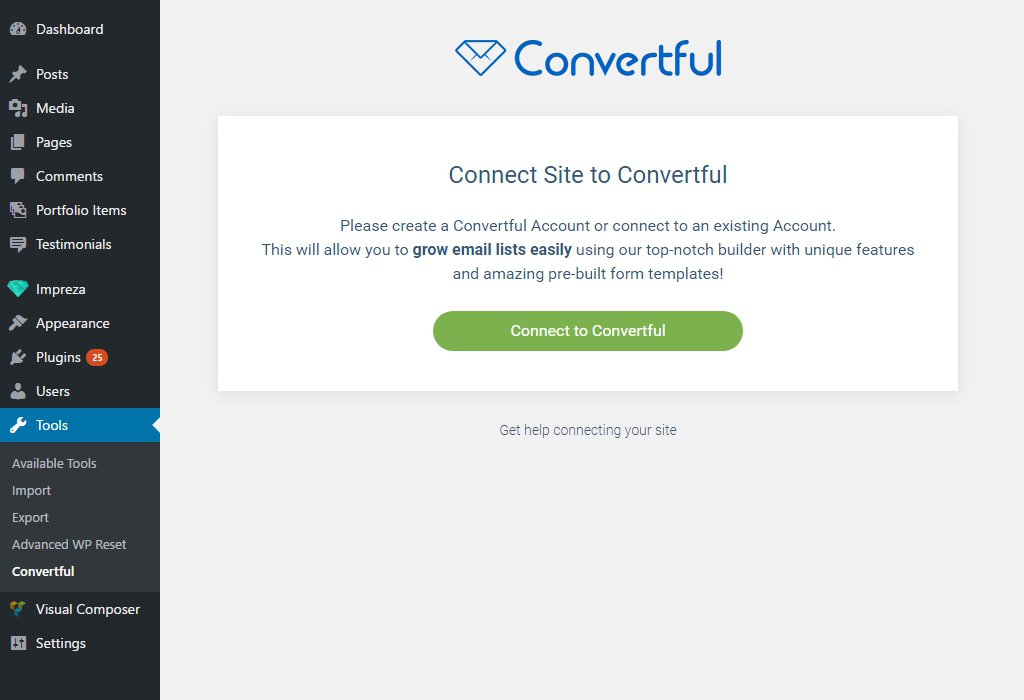 Easily connect your WordPress site