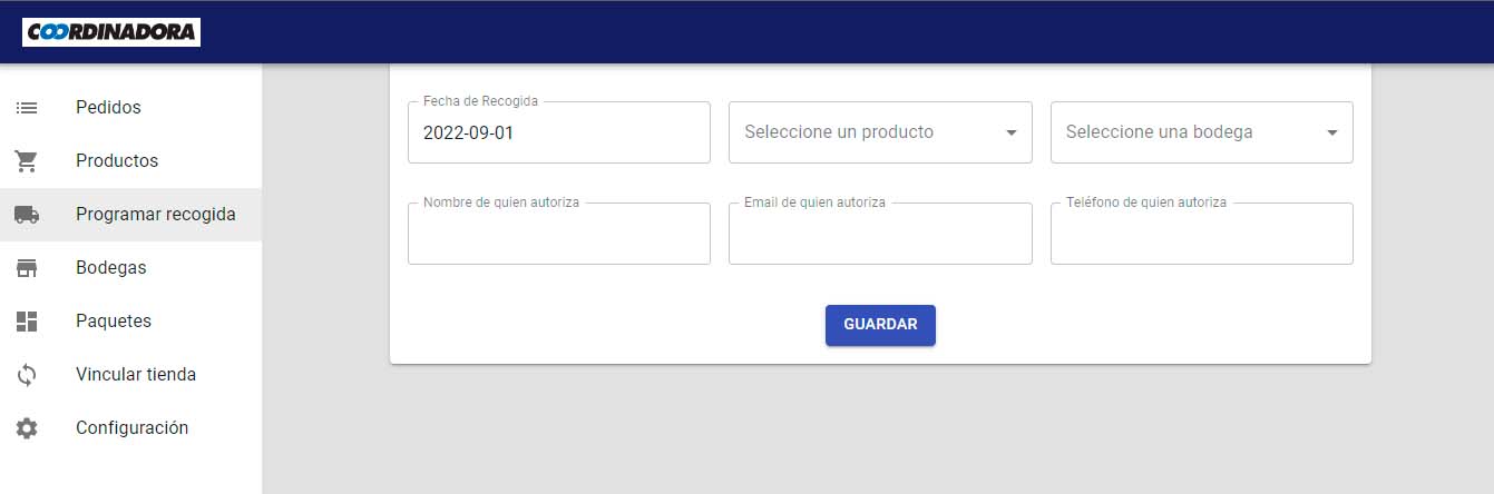 Información de productos