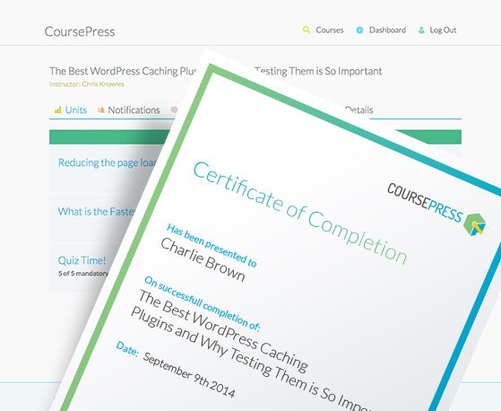 Offer certification with your courses with grading, marking and assessment tools