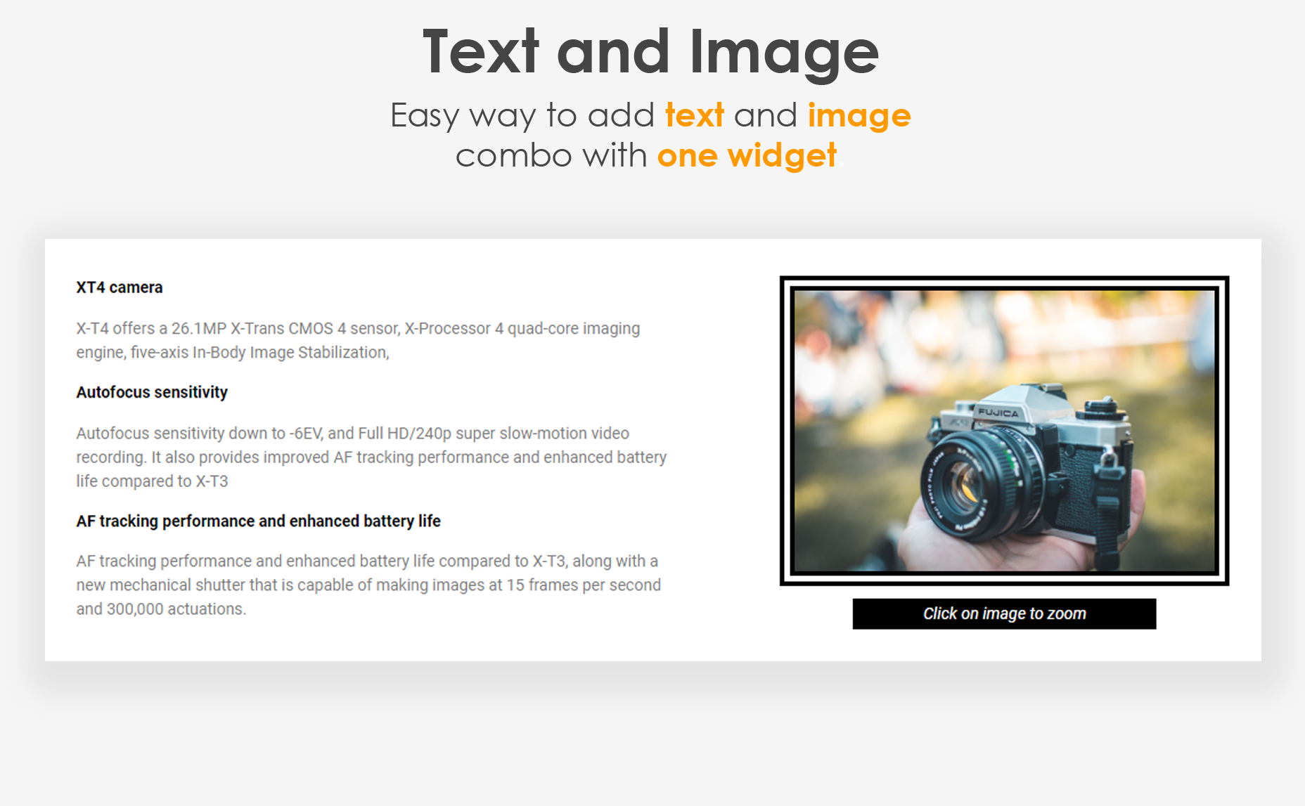 Notification Box Widget examples