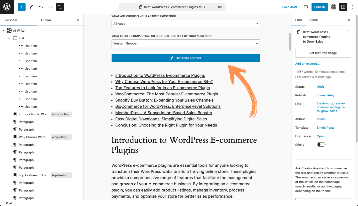 Accessing the Plugin Control Panel: Learn how to open the plugin’s settings.