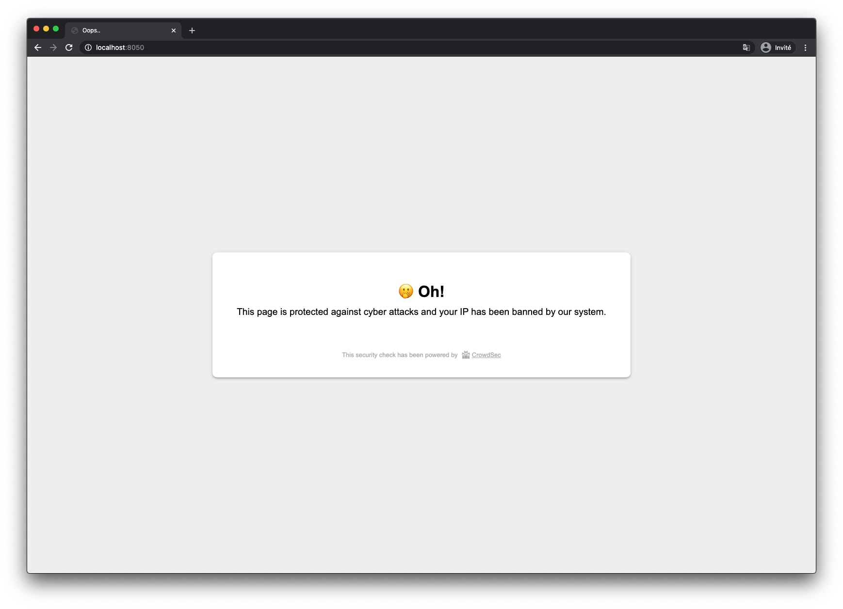 Ban wall page customization (text and colors)