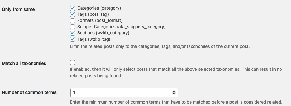 New options in WP-Admin - General options