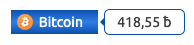 Bitcoin Donation Widget