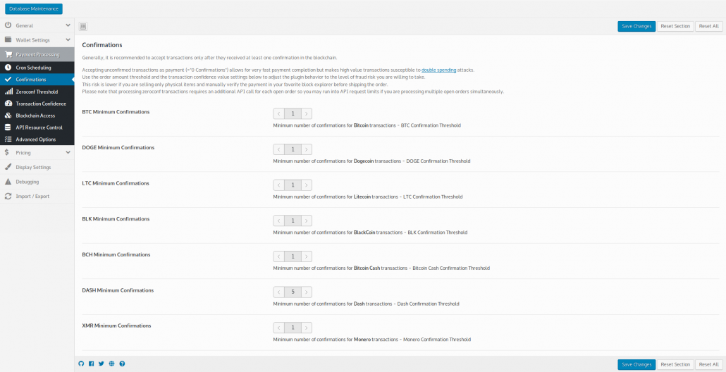 This is the checkout page that the customer will see when paying for an order.