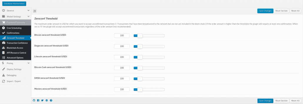 This is the checkout flow configuration page in wp-admin.