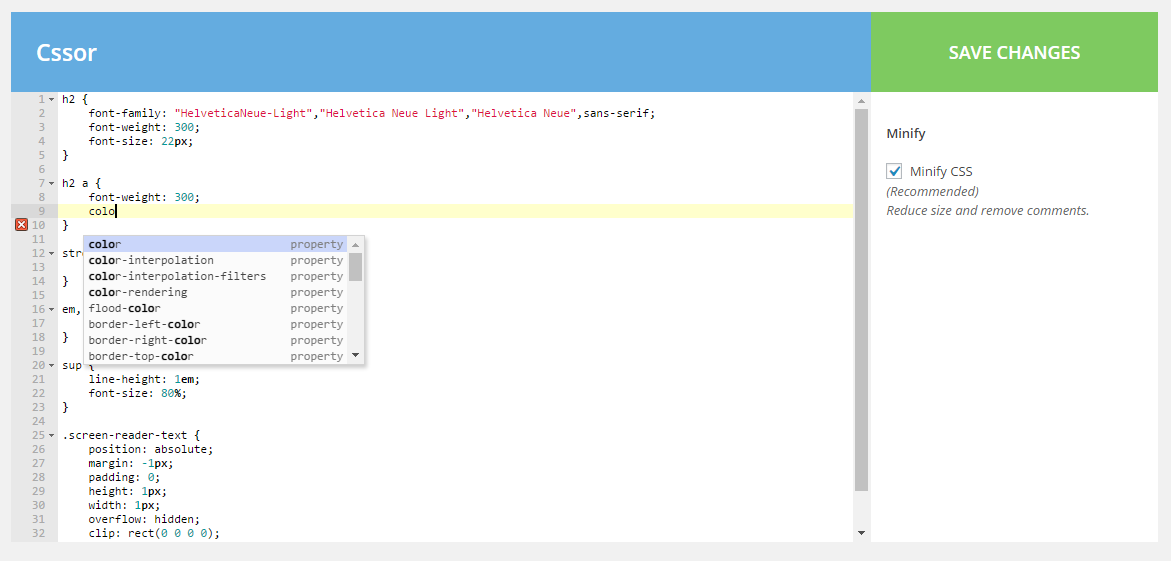Plugin interface
