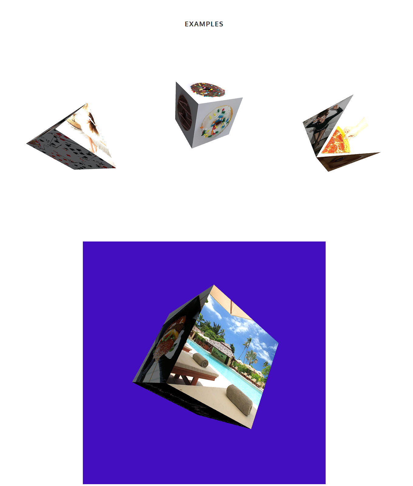 screenshot-3.png – Rendered interactive 3D shapes on the front-end.