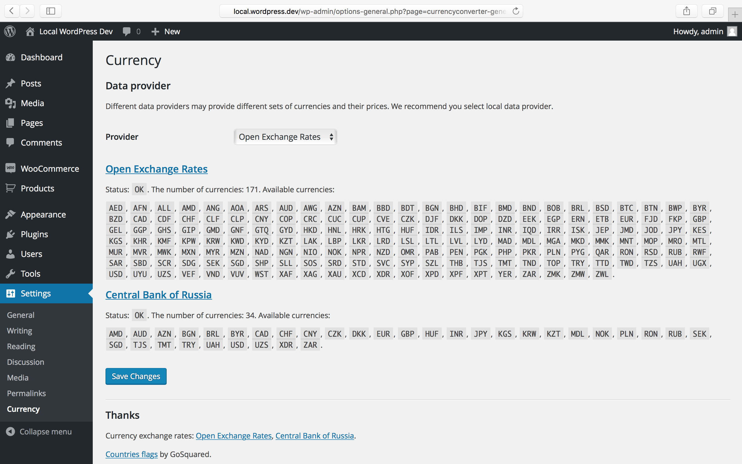 Easy plugin settings.