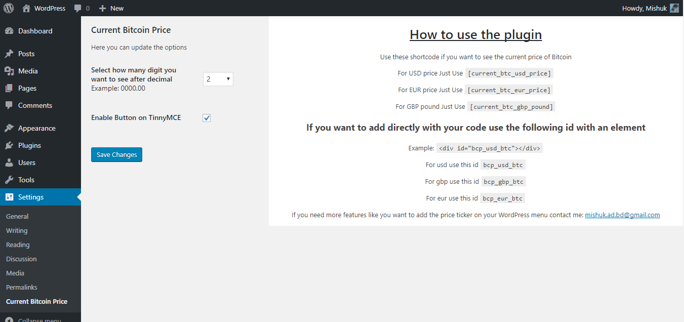 The backend of the plugin.