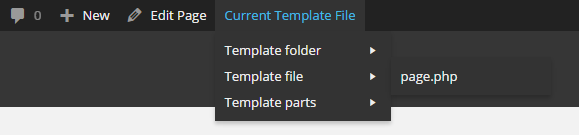 Template file