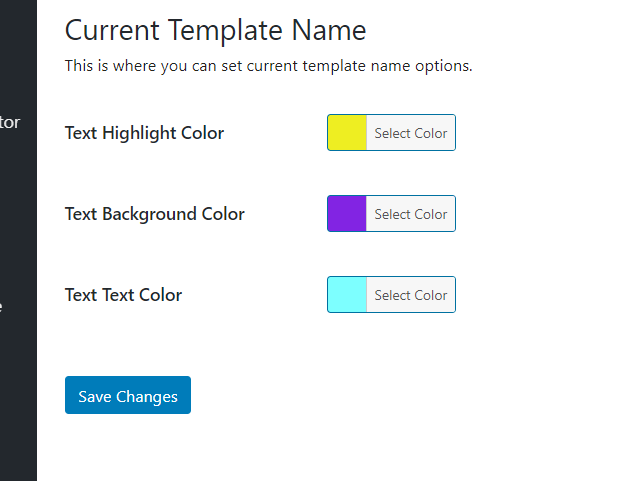 Custom styling feature, go through 'Settings > Pagely'.