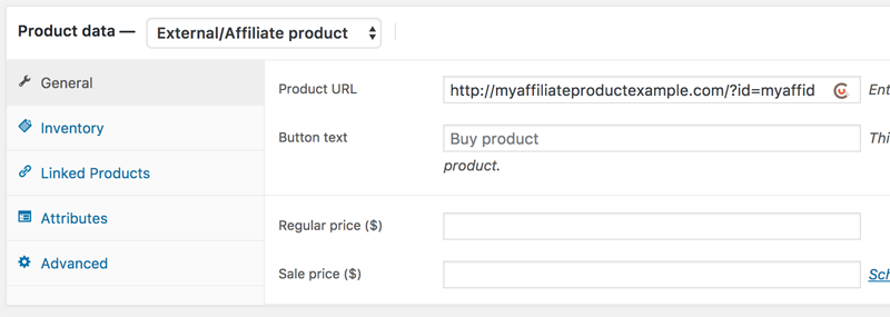 Cusmin URL Shortening inside Woocommerce