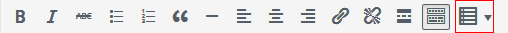 Finding the Custom Bullet Lists button