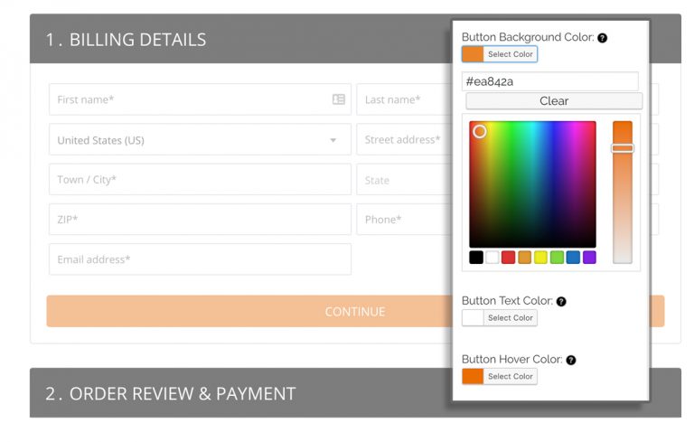 Custom Header-Footer