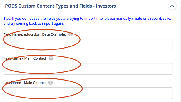 Relationships can also be given here if you know the item ids. Multiple select and bidirectional relationships are supported. This feature is useful if you frequently receive updates to existing records. The number of records in your website does not change frequently, and you only need to update some fields. (premium features of CIO Custom Fields Importer professional edition)