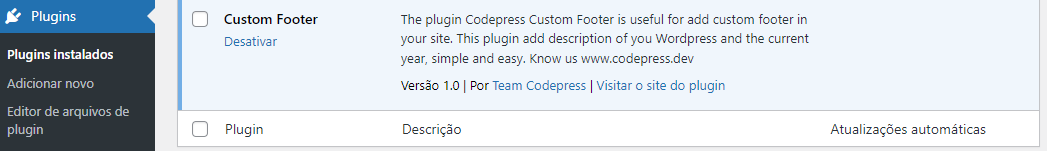 Activate your plugin