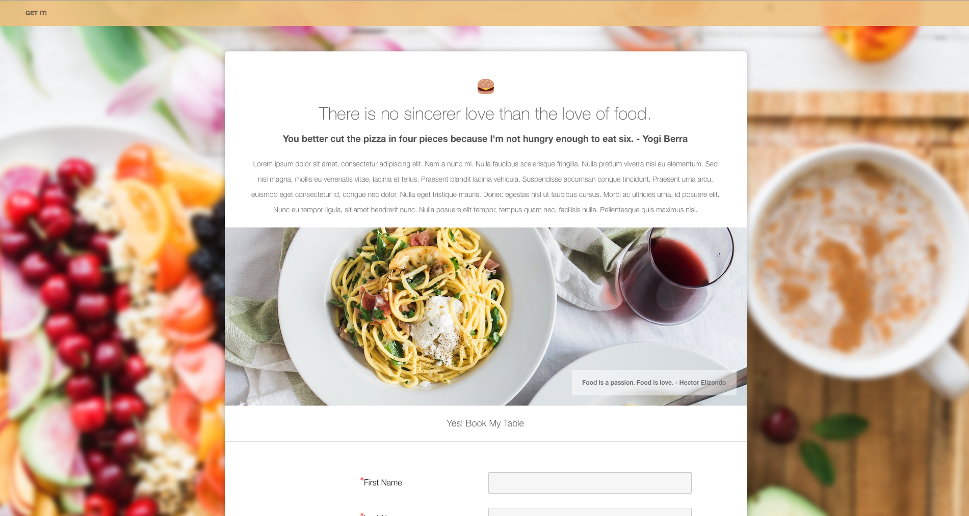 Sample Landing Page 1