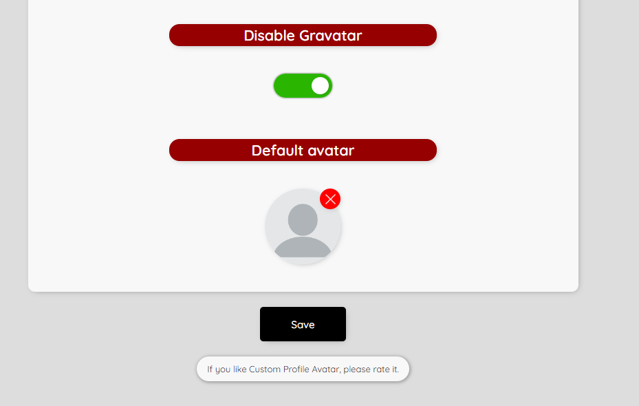 You can disable Gravatar, and choose the default avatar even for non-users.