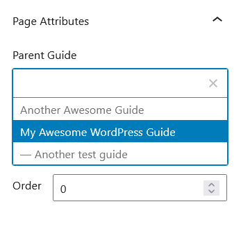 Adding a sub-guide (popup) to a guide
