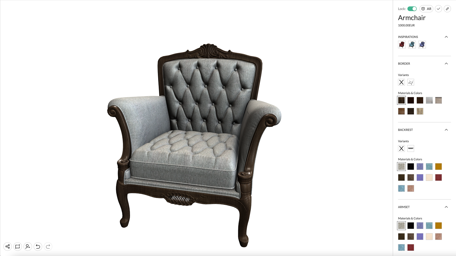 3D model configurator