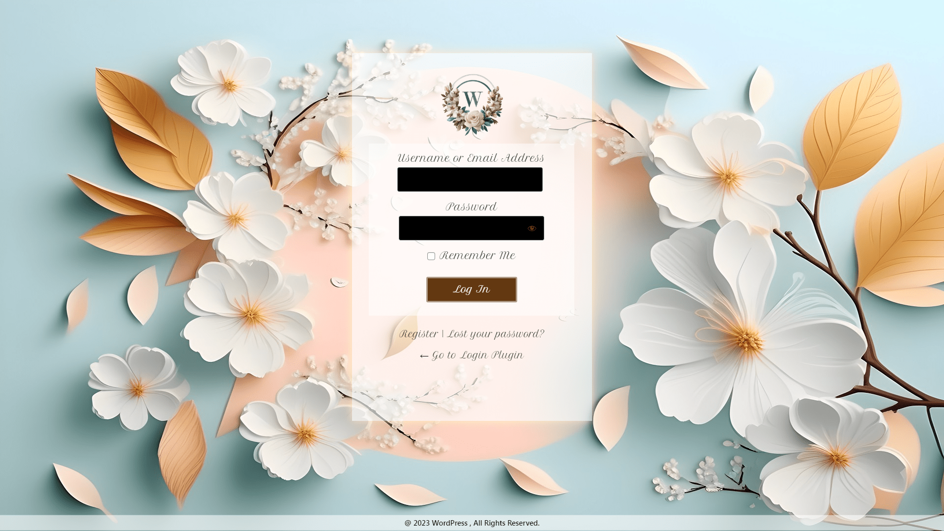 Form styling options