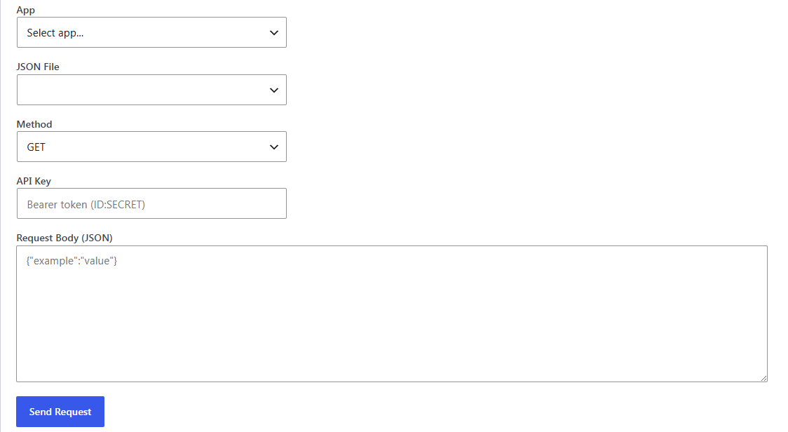 **JSON Editor & API Tester:** Edit JSON data securely and test your REST API endpoints using the built-in checker.