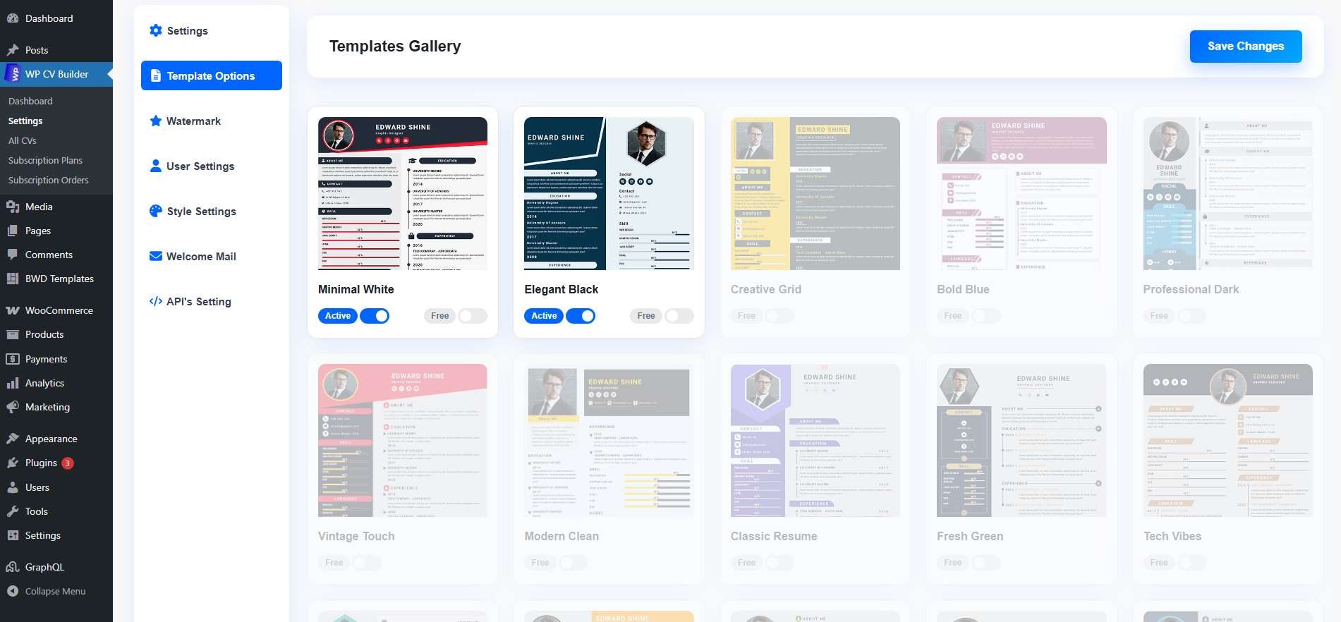 Professional Template Style 19 - Government sector design